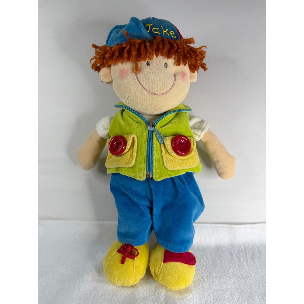 Manhattan Toy Company Jake Dress Up Doll Unisex 19" Multicolor Good Learning Toy